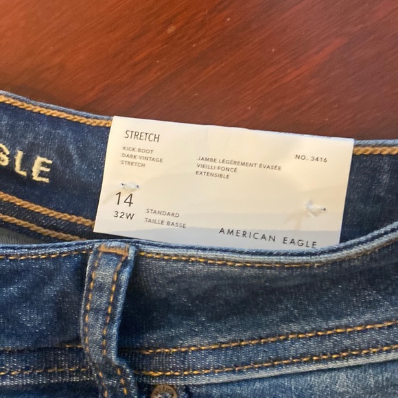 SALE! NEW American Eagle kick boot jeans. - Picture 3 of 3